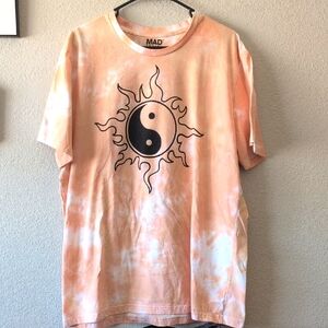 EUC MAD Engine Peach Tie-Dye T-Shirt - Women's 2X